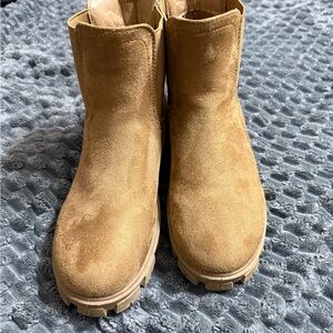 Sugar Tan Ankle Boots